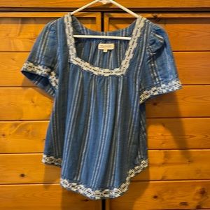 Madewell Embroidered Top